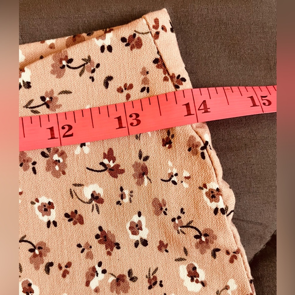 NWOT Women's JULES & LEOPOLD Millennium Pink Floral Ankle Length Pants. Size: S - Picture 6 of 8
